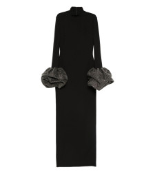 [Solace London] Long sleeve dress SS26 OS37019A  BLACK