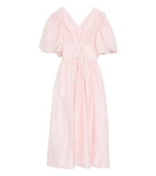 [Sea] Short sleeve dress FW25 PF25-053  PINK