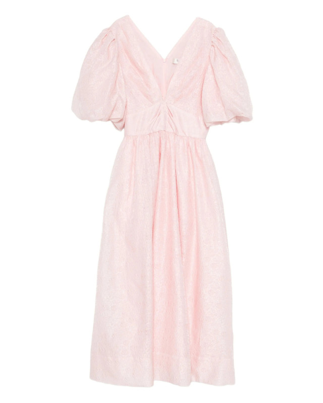 [Sea] Short sleeve dress FW25 PF25-053  PINK