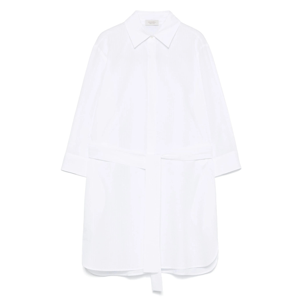 [Mazzarelli] Shirts Long Sleeve FW25 B149W/1 IRIS