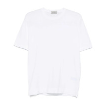 [JOHN SMEDLEY] T-shirts Short Sleeve SS26 LORCA  WHITE