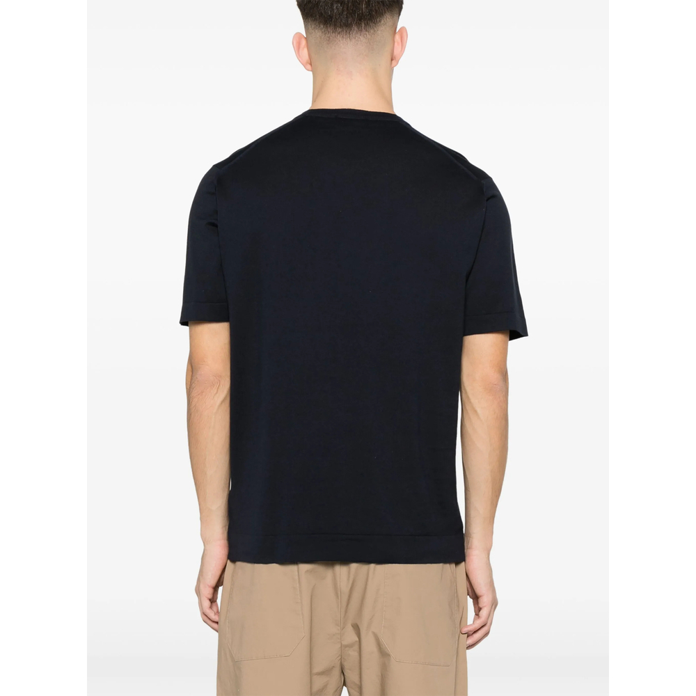 [JOHN SMEDLEY] T-shirts Short Sleeve SS26 LORCA  NAVY
