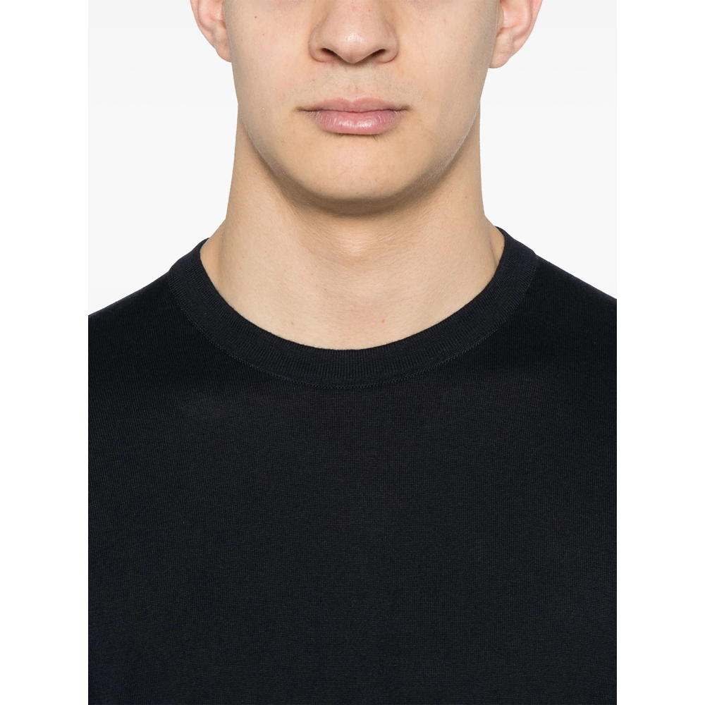 [JOHN SMEDLEY] T-shirts Short Sleeve SS26 LORCA  NAVY