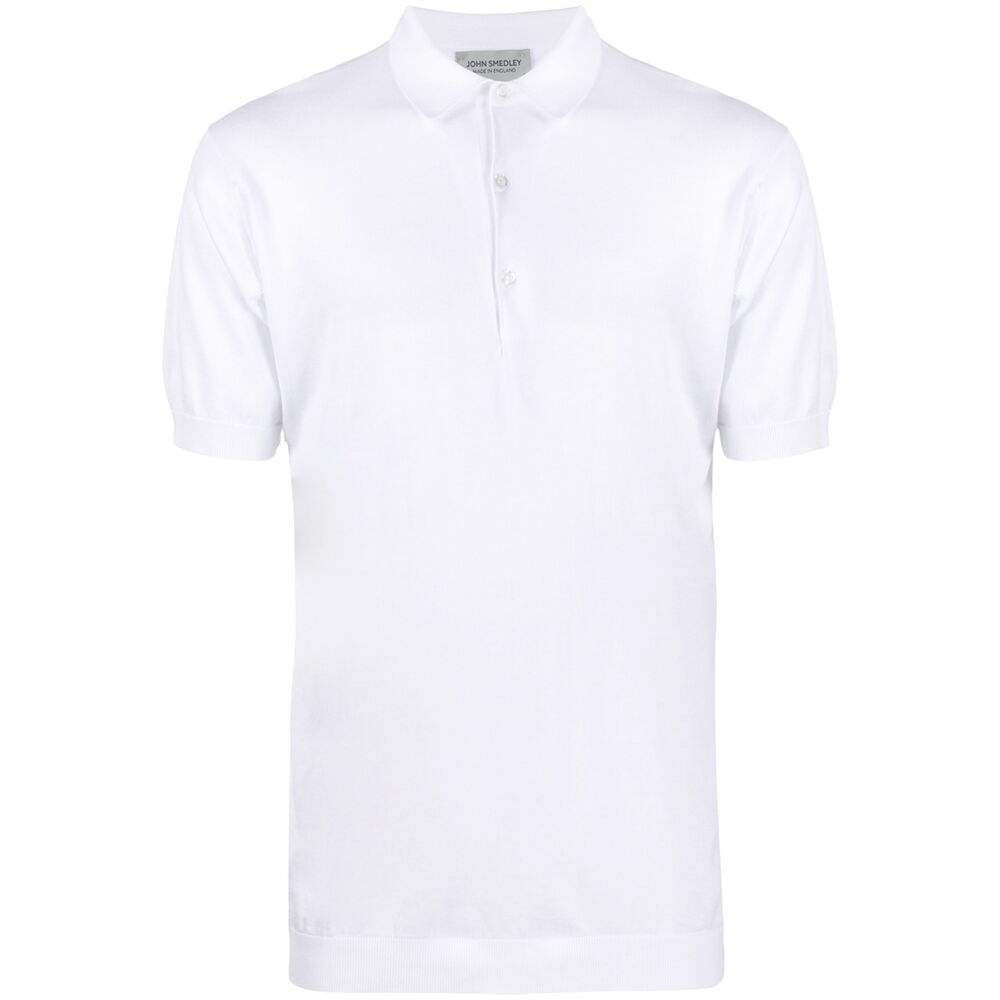 [JOHN SMEDLEY] Shirts Short Sleeve SS26 ADRIAN  WHITE