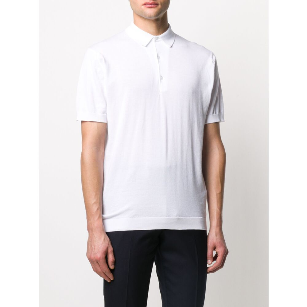 [JOHN SMEDLEY] Shirts Short Sleeve SS26 ADRIAN  WHITE