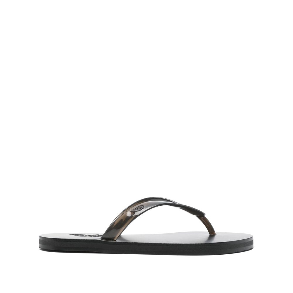 [Ancient Greek Sandals] Slippers SS26 SAIONARA JELLY JELLY/LEAT BLACK