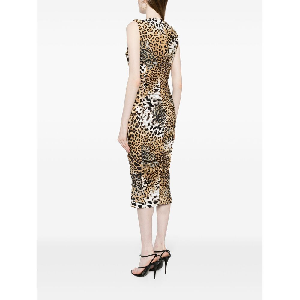 [ROBERTO CAVALLI] Sleeveless dress SS26 SKT159 LNG34 00504