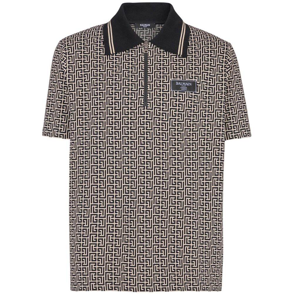 [Balmain] Shirts Short Sleeve FW26 EH1GC027 BC90 GFE