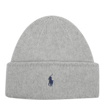 [Polo Ralph Lauren] Beanie FW26 455954355017GREY HEATHER
