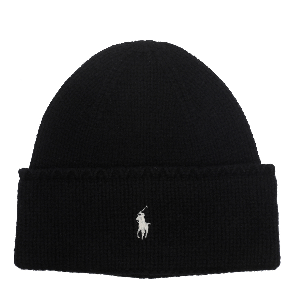 [Polo Ralph Lauren] Beanie FW26 455954355007BLACK DUST