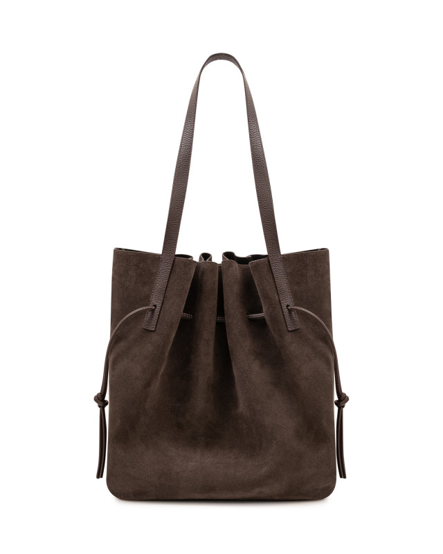 [YUZEFI] Tote bag FW26 SCALLOPSUEDE S029