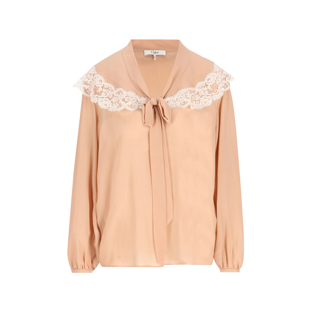 [Chloe] Blouse FW26 26AHT38002  6H7