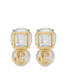[Jimmy Choo] Earring FW26 JC PEARL CUBE FTA GOWCR