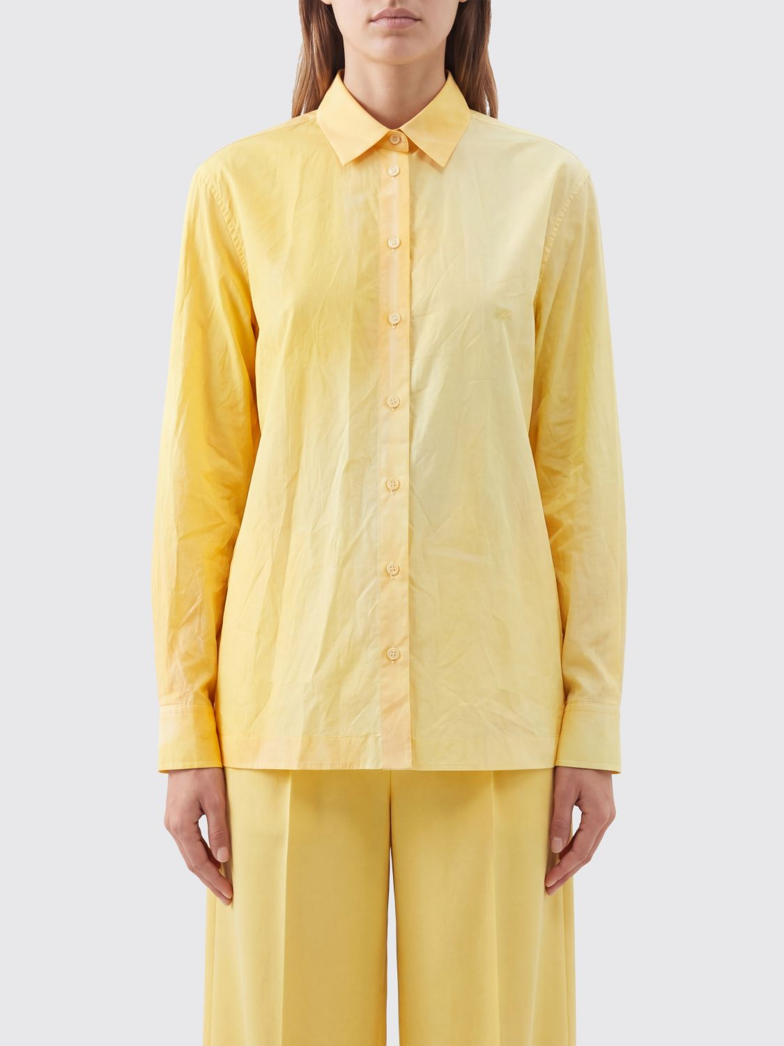 [Loewe] Shirts Long Sleeve SS26 S540Y05XCX YELLOW