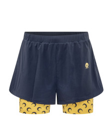 [MARINE SERRE] Shorts SS26 MSH022ACJER0101 BL80