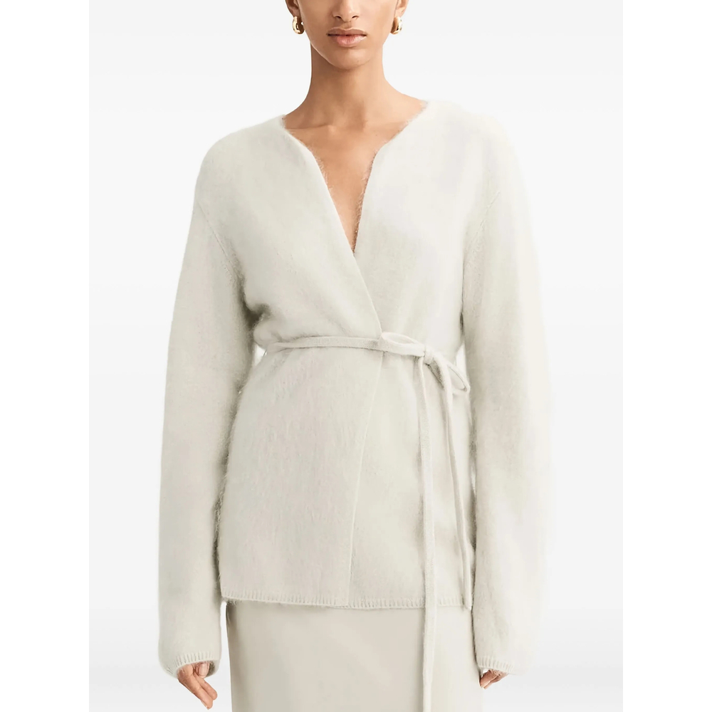 [SOFT GOAT] Cardigan FW26 SF24077  CHALK