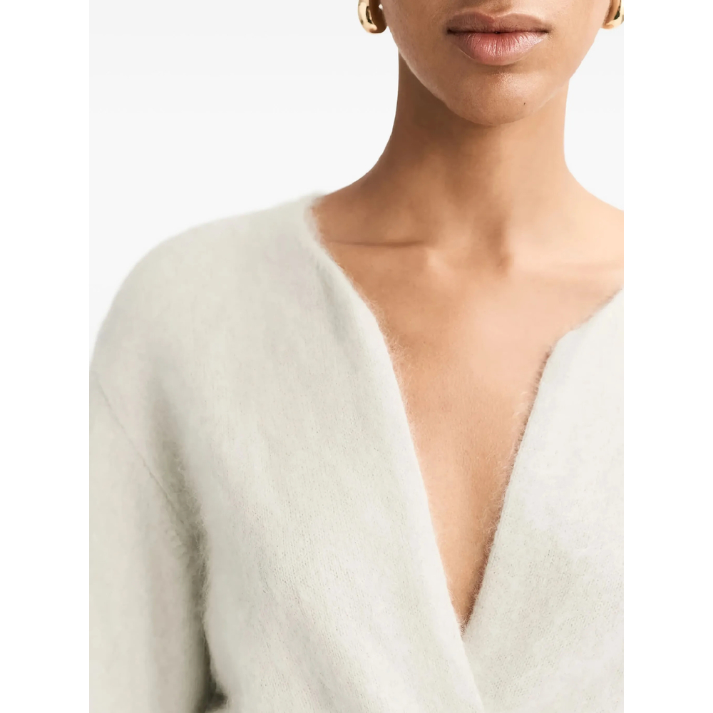 [SOFT GOAT] Cardigan FW26 SF24077  CHALK