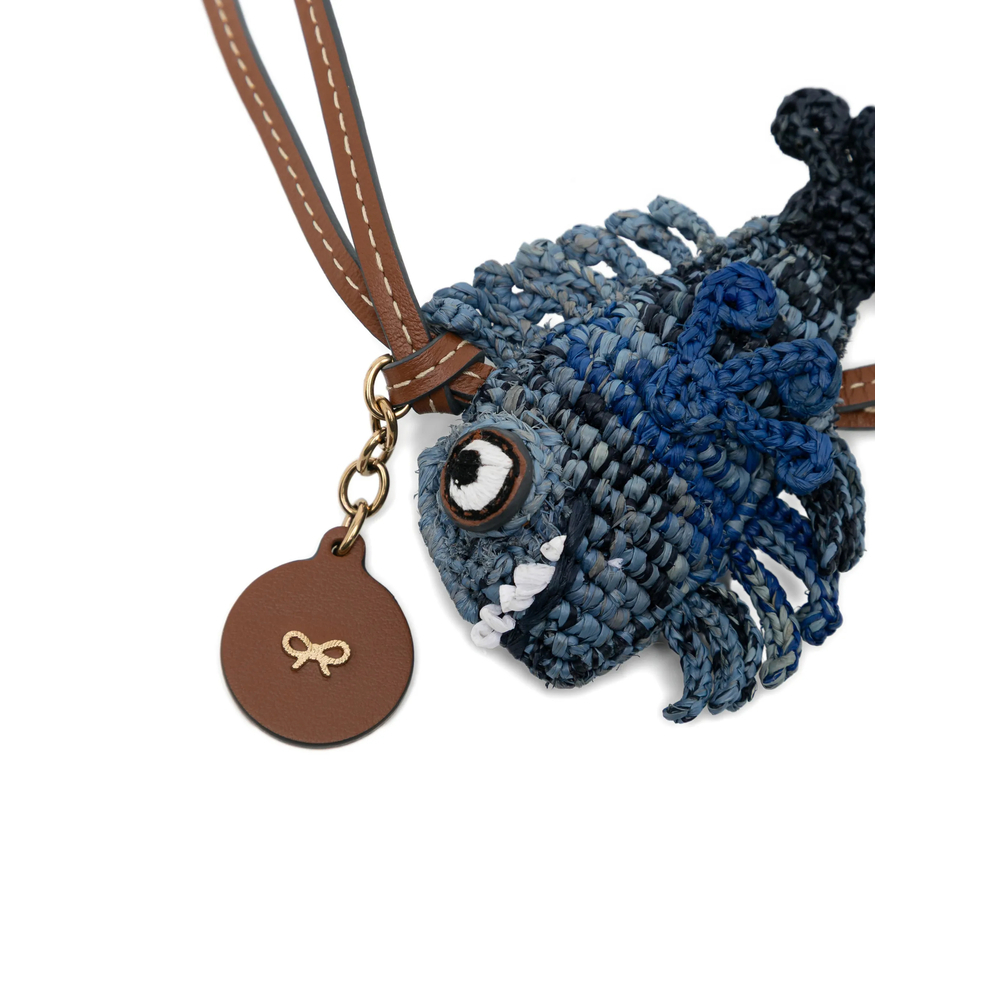 [Anya Hindmarch] Keyring FW26 206136 SS260223 SCBLU