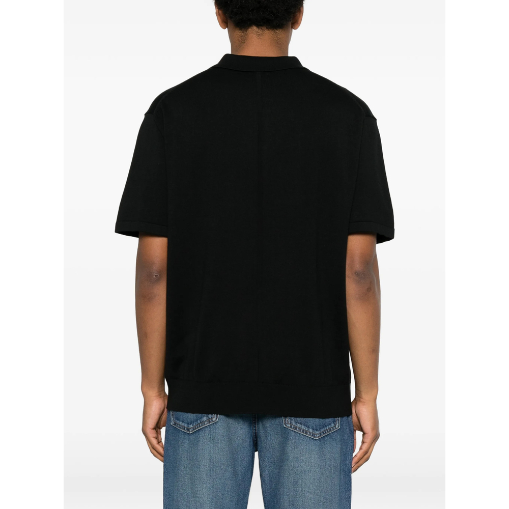 [CALVIN KLEIN] Shirts Short Sleeve FW26 LV04LC326GUB1  BLACK