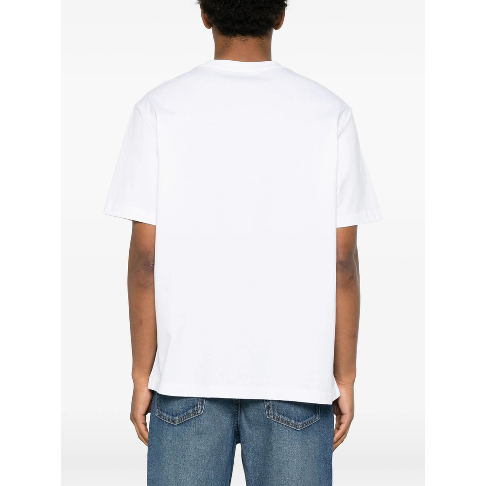 [CALVIN KLEIN] T-shirts Short Sleeve FW26 LV04LG813GYAF  BRWHI