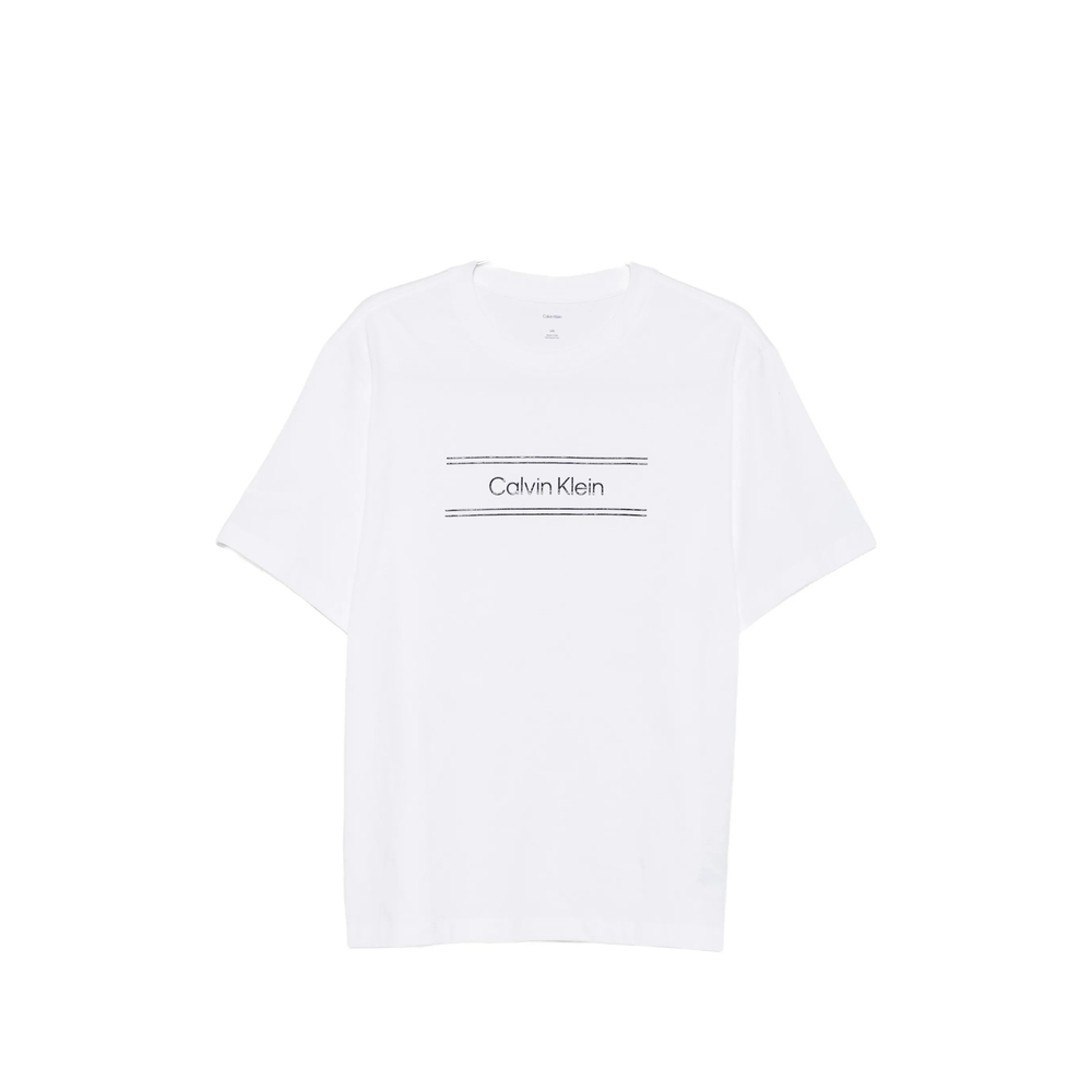 [CALVIN KLEIN] T-shirts Short Sleeve FW26 LV04LG813GYAF  BRWHI