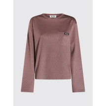 [Miu Miu] T-shirts Long Sleeve SS26 MJLA47SOOO19J4 F0X97