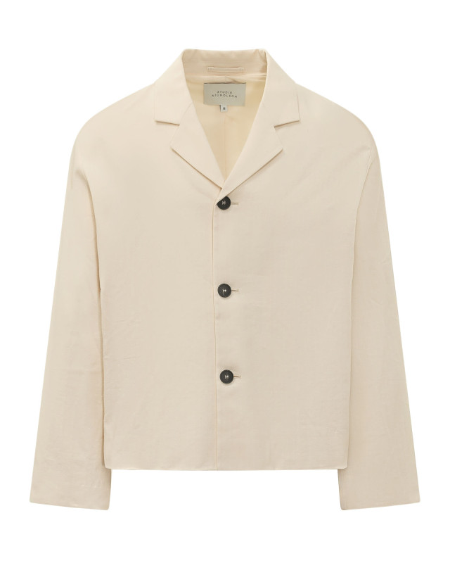[Studio Nicholson] Blazer SS26 FERROSNM1269 ANTIQUE WHITE