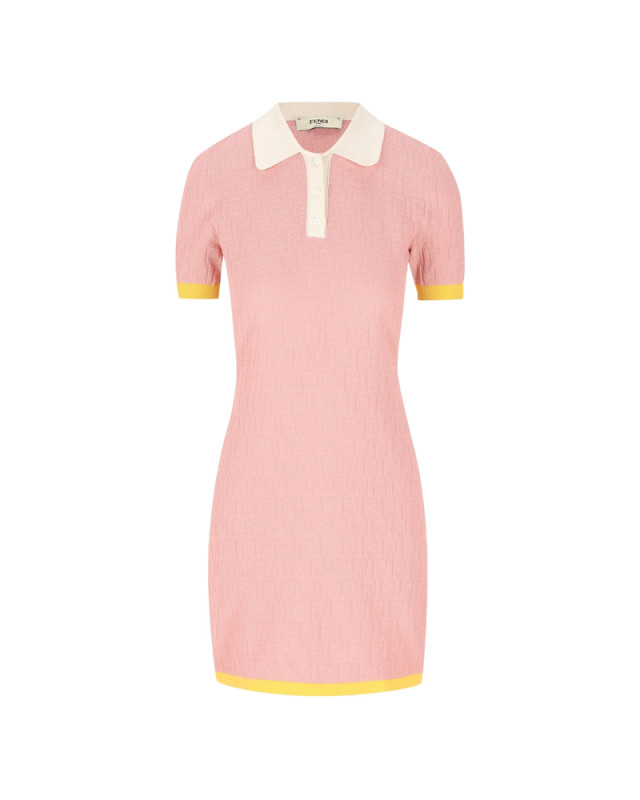 [Fendi] Short sleeve dress SS26 AW4S FZDE35 F1W0S
