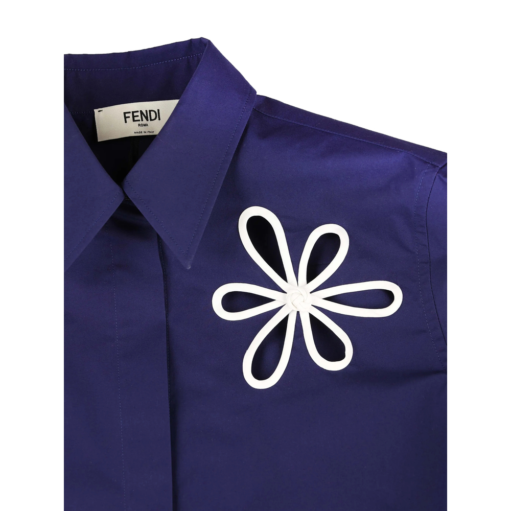 [Fendi] Shirts Long Sleeve SS26 AW7V FS8355 F1W0A