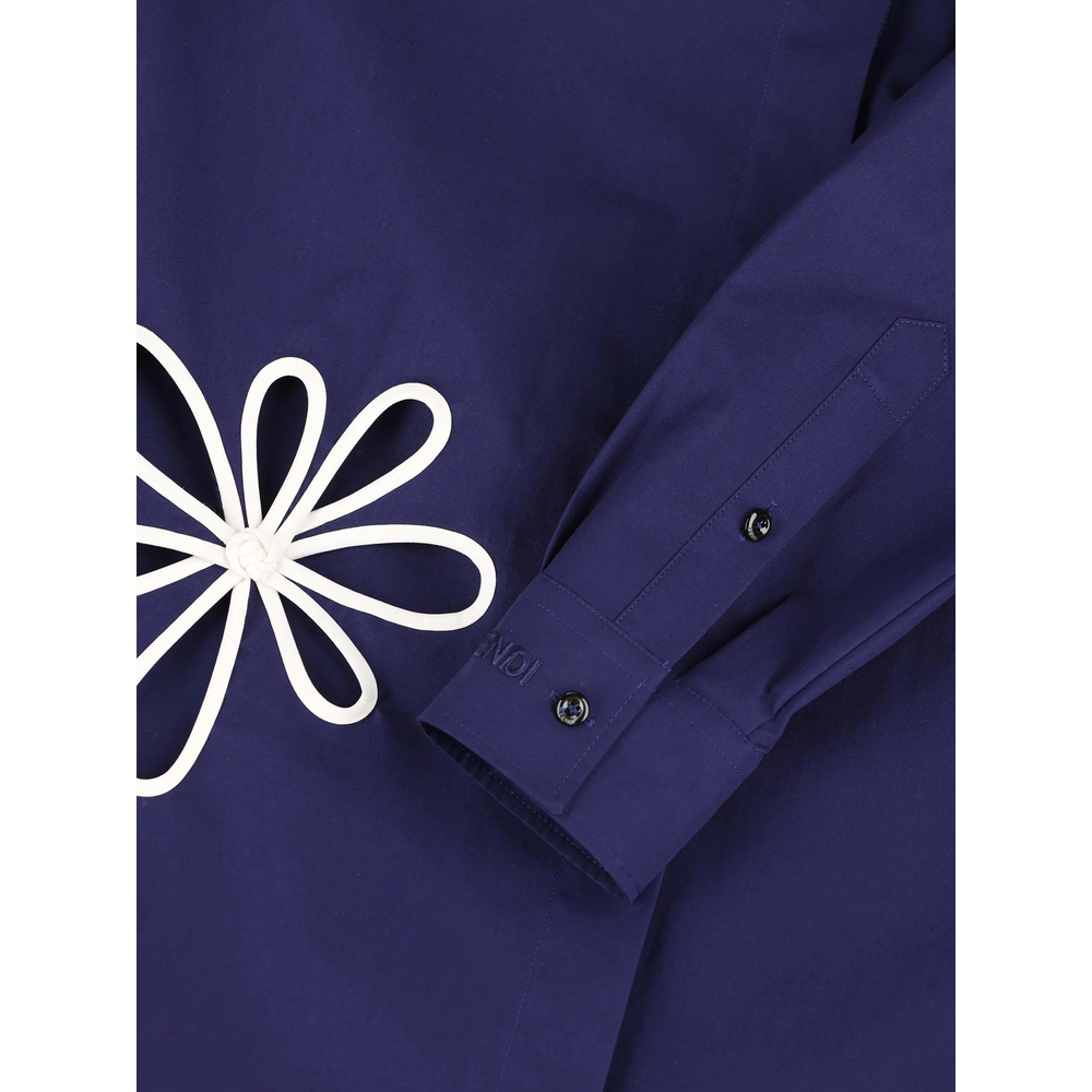 [Fendi] Shirts Long Sleeve SS26 AW7V FS8355 F1W0A