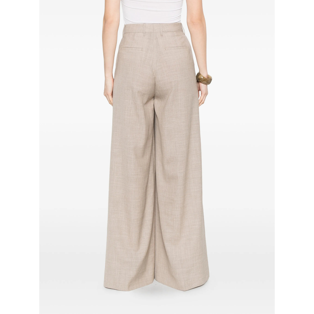 [Berwich] Trousers SS26 IP184U NINA PLEAT BEIGE
