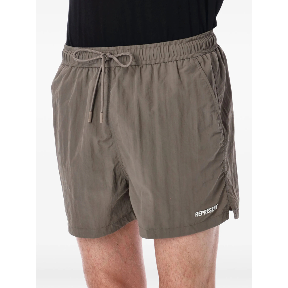 [Represent] Swim Pants SS26 MLM100716-53  EARTH