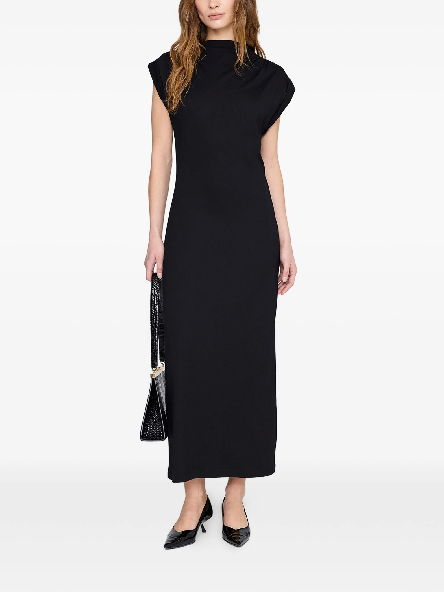 [Anine Bing] Sleeveless dress SS26 A0212049BLK26