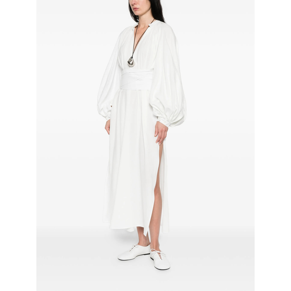 [MARRAKSHI LIFE] Long sleeve dress SS26 HS25-002  WHITE