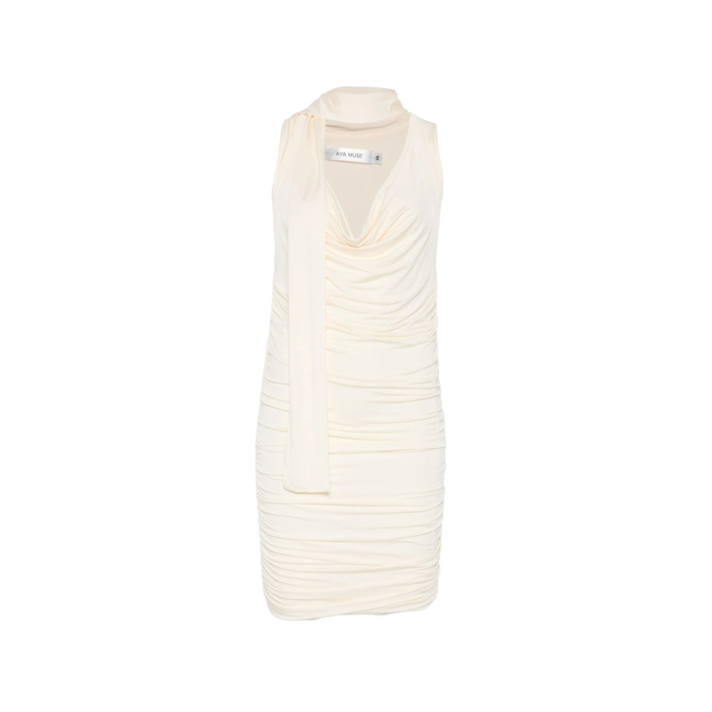[AYA MUSE] Short sleeve dress SS26 AMR2601  PEARL