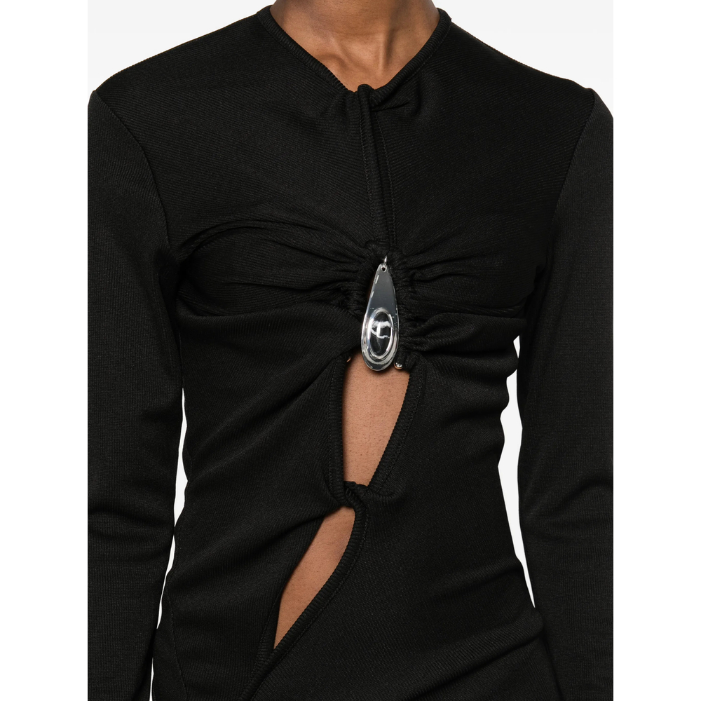 [Christopher Esber] Long sleeve dress SS26 25043331  BLACK