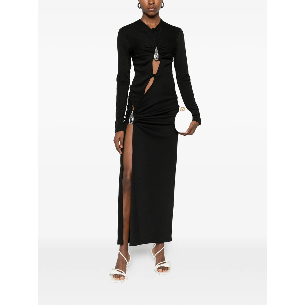 [Christopher Esber] Long sleeve dress SS26 25043331  BLACK