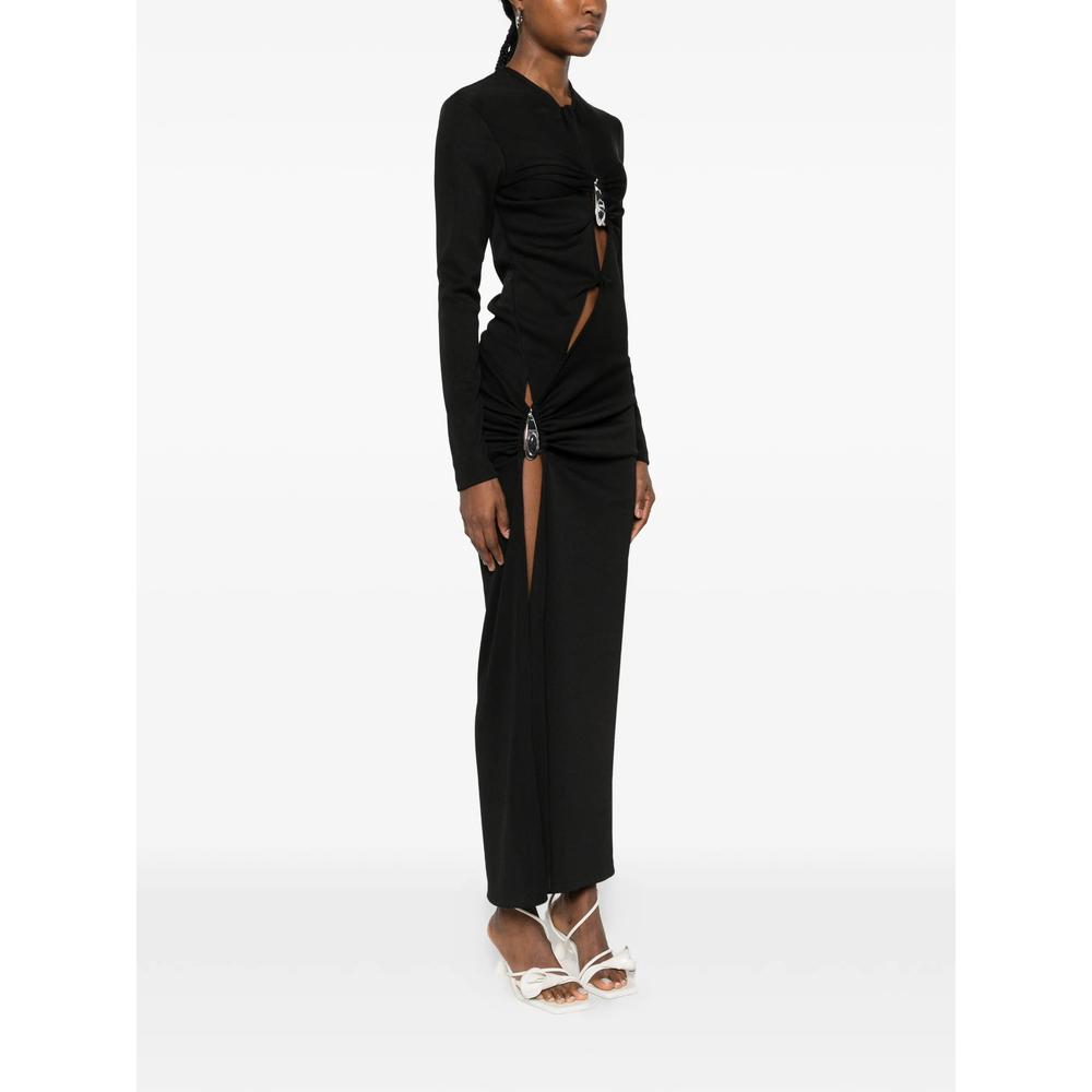 [Christopher Esber] Long sleeve dress SS26 25043331  BLACK