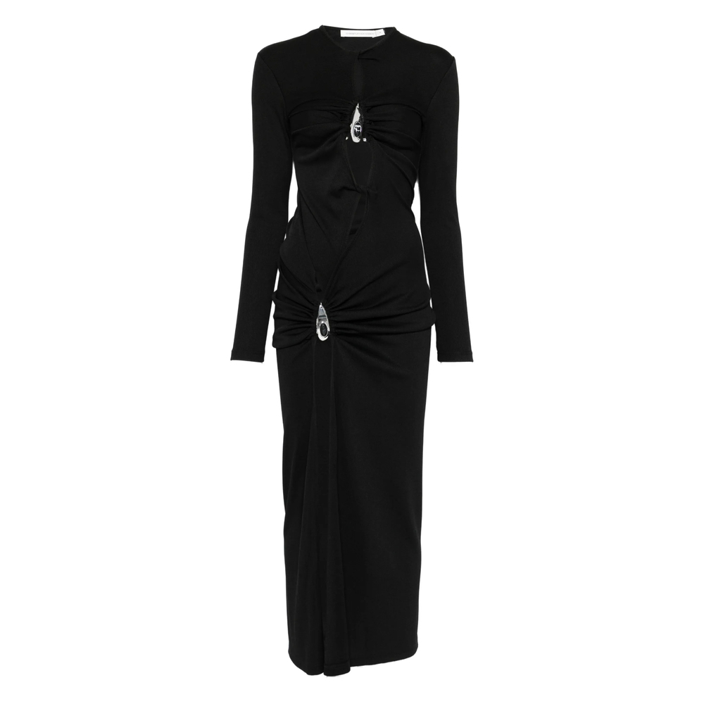 [Christopher Esber] Long sleeve dress SS26 25043331  BLACK