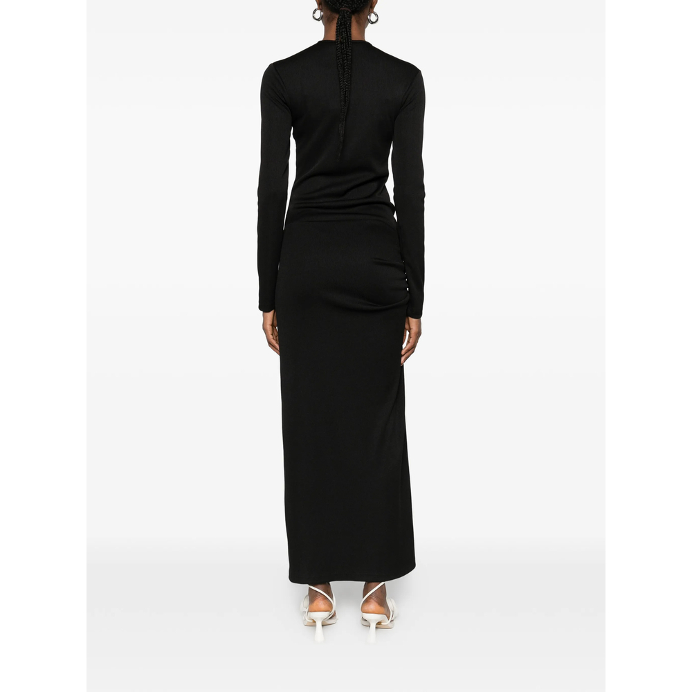 [Christopher Esber] Long sleeve dress SS26 25043331  BLACK