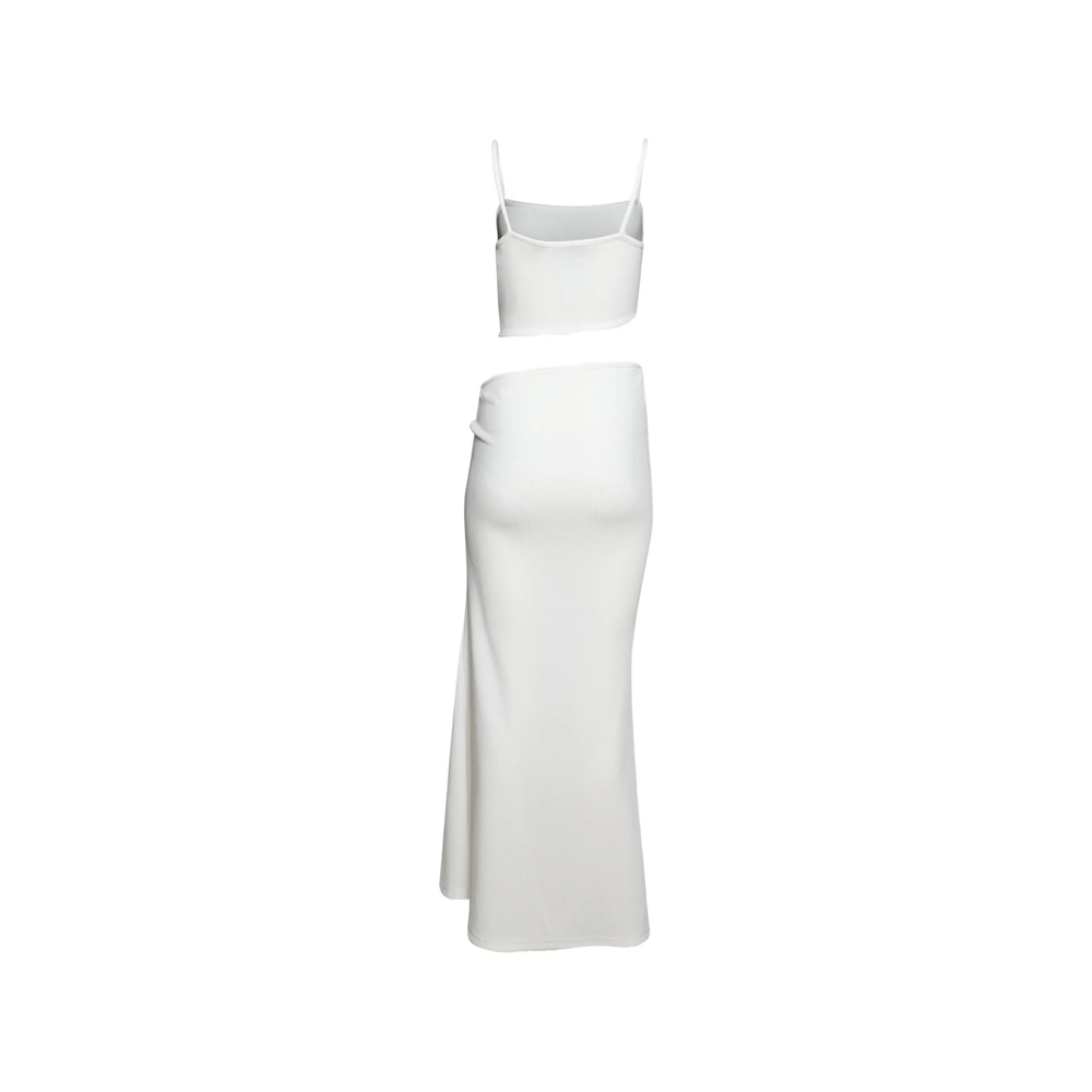[Christopher Esber] Sleeveless dress SS26 25043337  WHITE