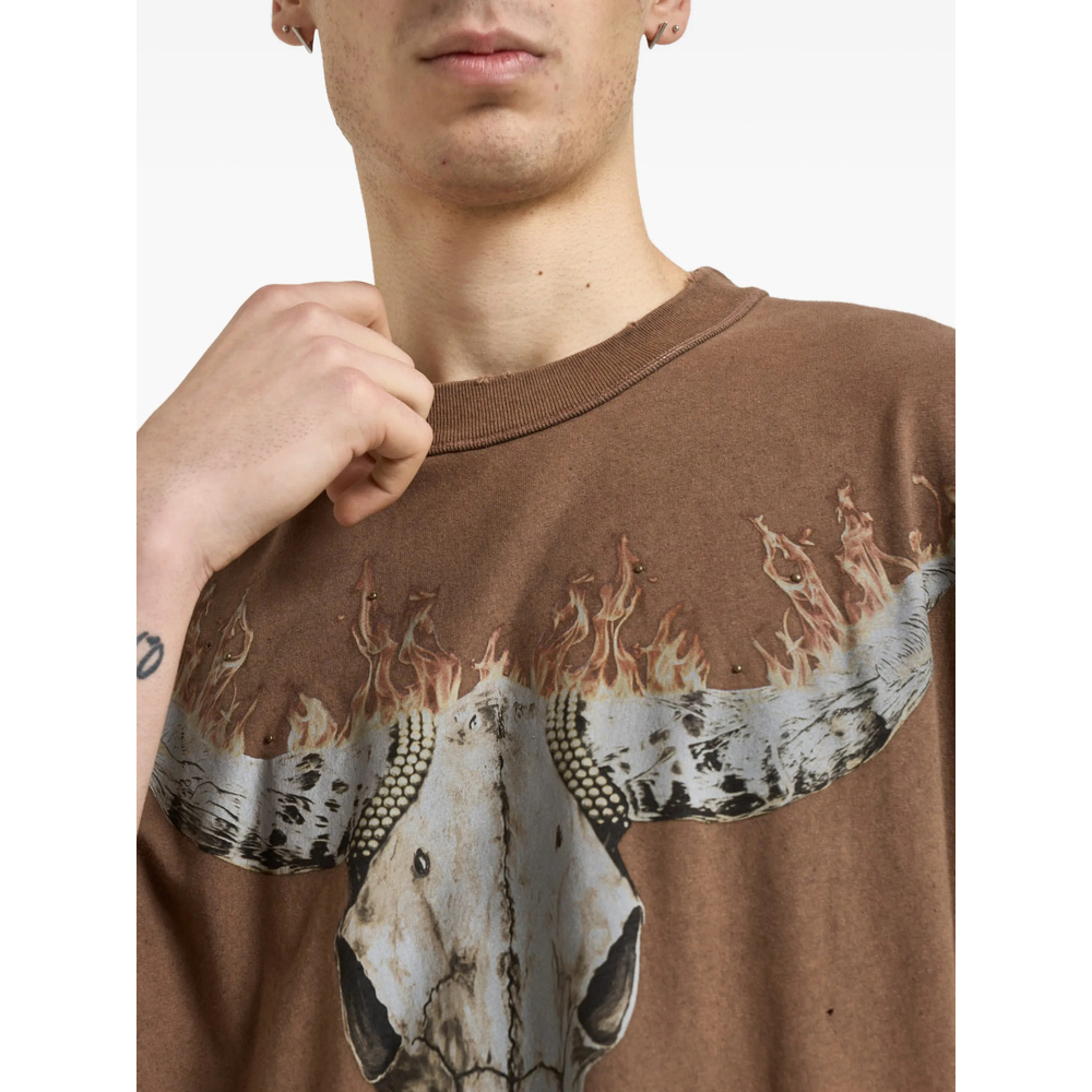 [Represent] T-shirts Short Sleeve SS26 MLM100592-16  BROWN