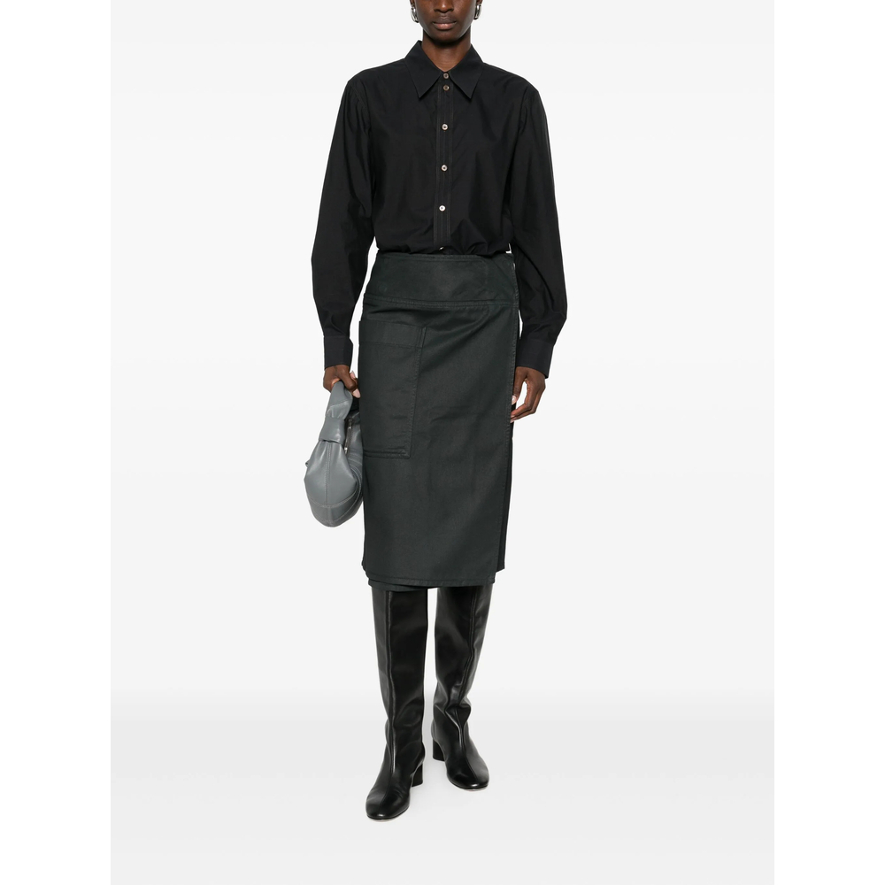 [LEMAIRE] Shirts Long Sleeve SS26 SH1182 LF1500 BK998