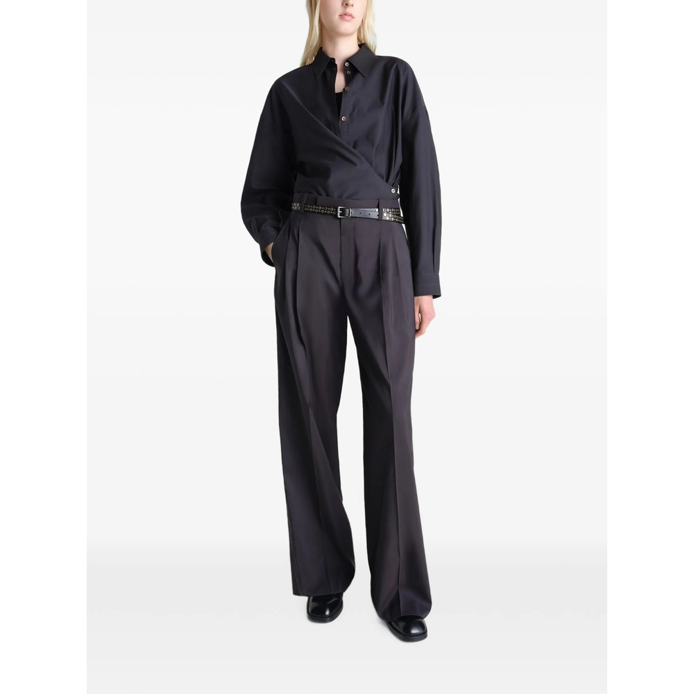 [LEMAIRE] Shirts Long Sleeve SS26 SH1141 LF1500 BK998