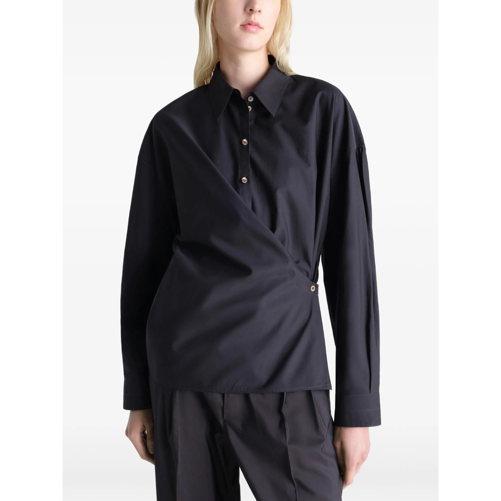 [LEMAIRE] Shirts Long Sleeve SS26 SH1141 LF1500 BK998