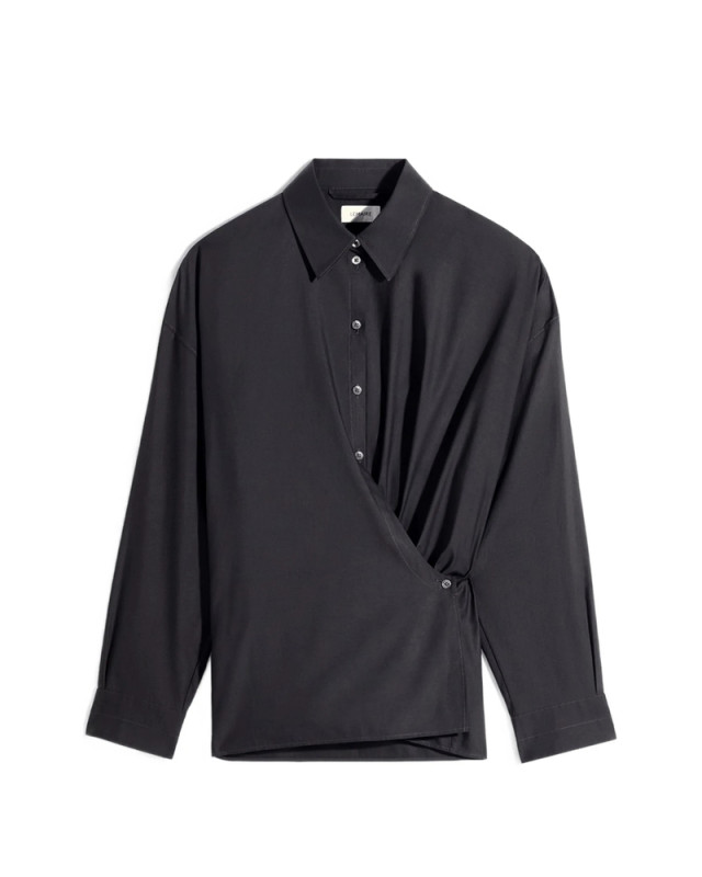 [LEMAIRE] Shirts Long Sleeve SS26 SH1141 LF1500 BK998