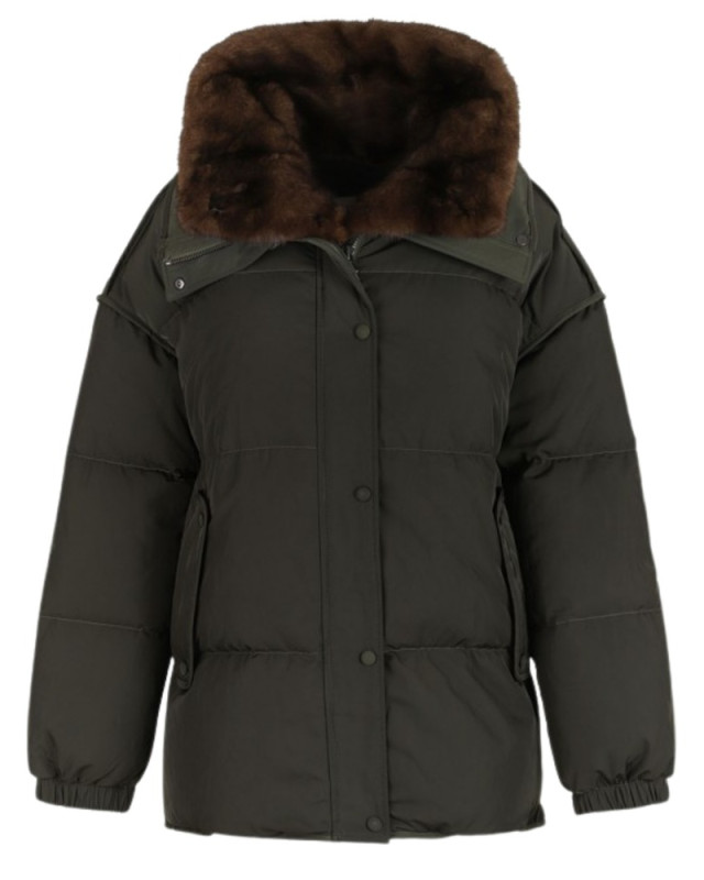 [Yves Salomon] Down jacket FW25 26WFM05080A22X  A0422