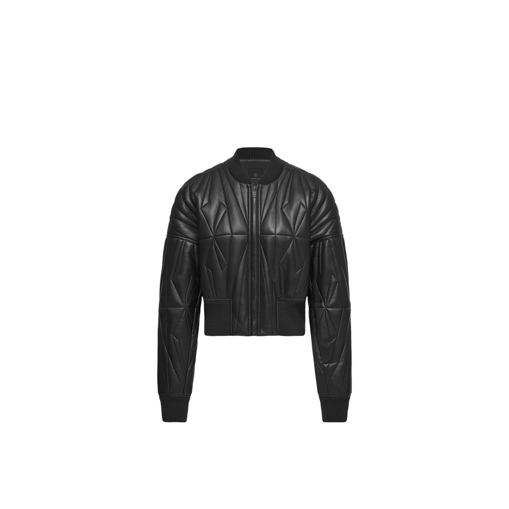 [Moncler X Rick Owens] Leather Jacket SS26 MU01F1A11 M8116 999
