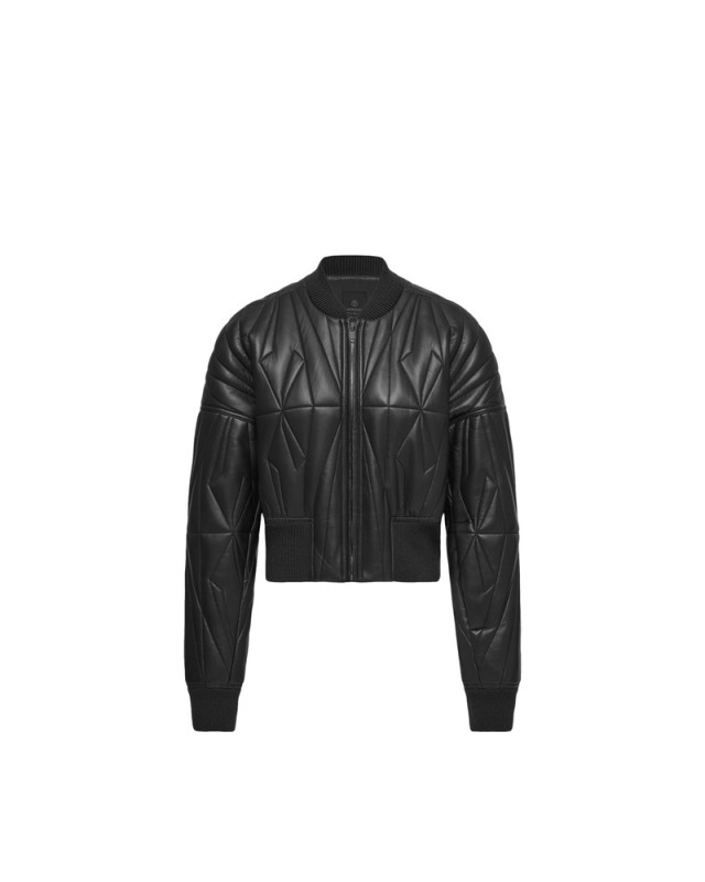 [Moncler X Rick Owens] Leather Jacket SS26 MU01F1A11 M8116 999