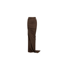 [Moncler X Rick Owens] Long skirt SS26 MU01F8H02 89AHD 256